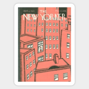 New Yorker Vintage Cover Sticker